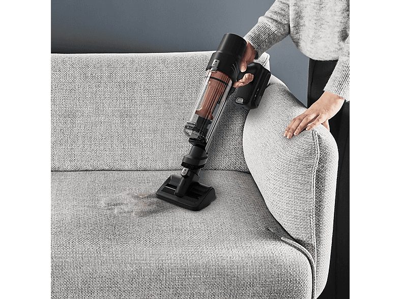 Aspirador escoba - ROWENTA RH6A71WO, 140 W, Potencia de succión 30 AirWatt, Depósito 0,44 l, Autonomía 40 min - 1 h, Aluminio, Rojo — foto 7