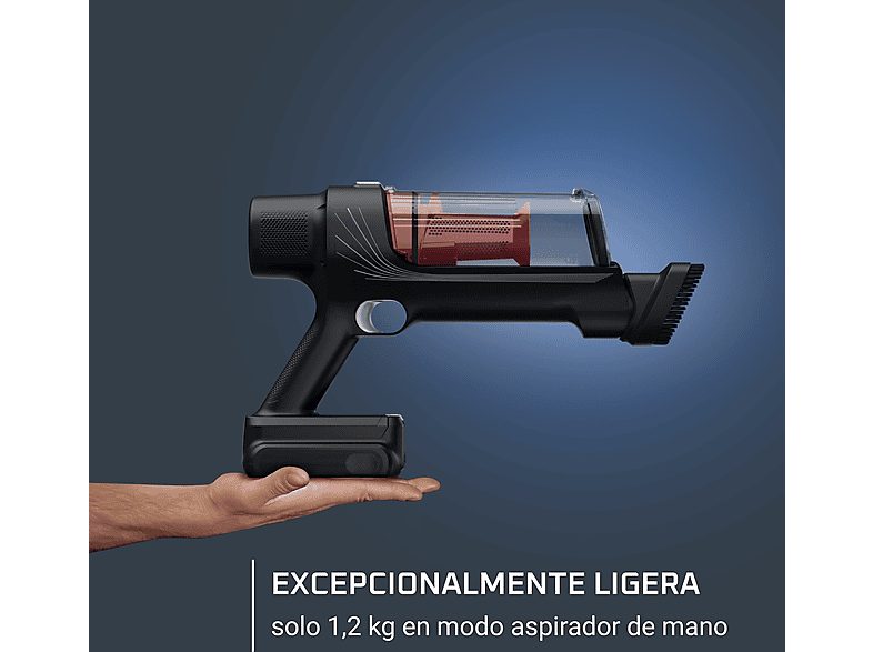 Aspirador escoba - Rowenta RH6A75WO X-Pert 7. 60 Animal Care, 140 W, 0.44 L, 45 min, Ligera, Multisuperficie, Especial mascotas, Rojo — foto 4