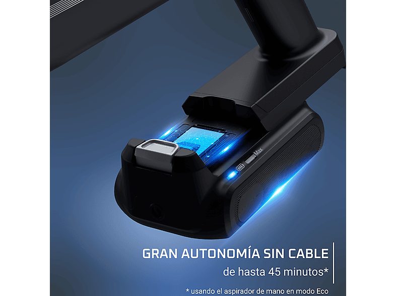 Aspirador escoba - Rowenta RH6A75WO X-Pert 7. 60 Animal Care, 140 W, 0.44 L, 45 min, Ligera, Multisuperficie, Especial mascotas, Rojo — foto 5