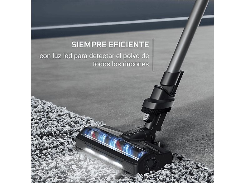 Aspirador escoba - Rowenta RH6A75WO X-Pert 7. 60 Animal Care, 140 W, 0.44 L, 45 min, Ligera, Multisuperficie, Especial mascotas, Rojo — foto 6