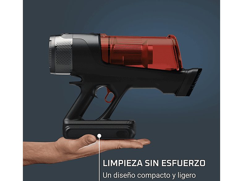 Aspirador escoba - Rowenta RH9A73 X - Force Flex 13.60 Animal Care, 380 W, 0.65 L, 60 min, Sin cables, Multisuperficie, Especial mascotas, Rojo — foto 6