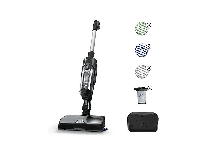 Aspirador escoba - ROWENTA ROWGZ3039WO, 215 W, Potencia de succión 215 W, Depósito 0,55 l, Autonomía 60 min, Negro y gris — foto 3