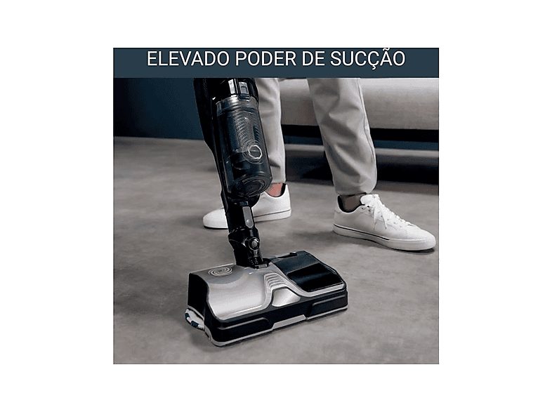 Aspirador escoba - ROWENTA ROWGZ3039WO, 215 W, Potencia de succión 215 W, Depósito 0,55 l, Autonomía 60 min, Negro y gris — foto 6