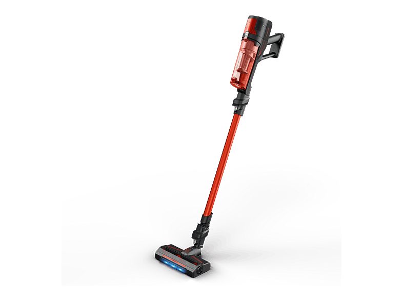 Aspirador escoba - Rowenta  X Force 8.80 RH1872E, 250 W, Potencia succión 100 AW, 1.3 kg, 60 min autonomía, 0.44 l, Ligera, Especial Mascotas, Rojo — foto 3