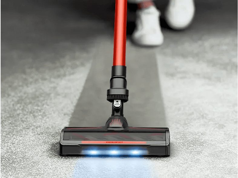 Aspirador escoba - Rowenta  X Force 8.80 RH1872E, 250 W, Potencia succión 100 AW, 1.3 kg, 60 min autonomía, 0.44 l, Ligera, Especial Mascotas, Rojo — foto 5