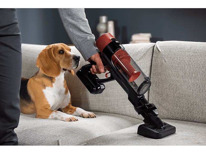 Aspirador escoba - Rowenta X Force Flex 10.80 RH7A73, Potencia succión 120 AW, 300 W, 60 min autonomía, Accesorios, Especial mascotas, Naranja — foto 4