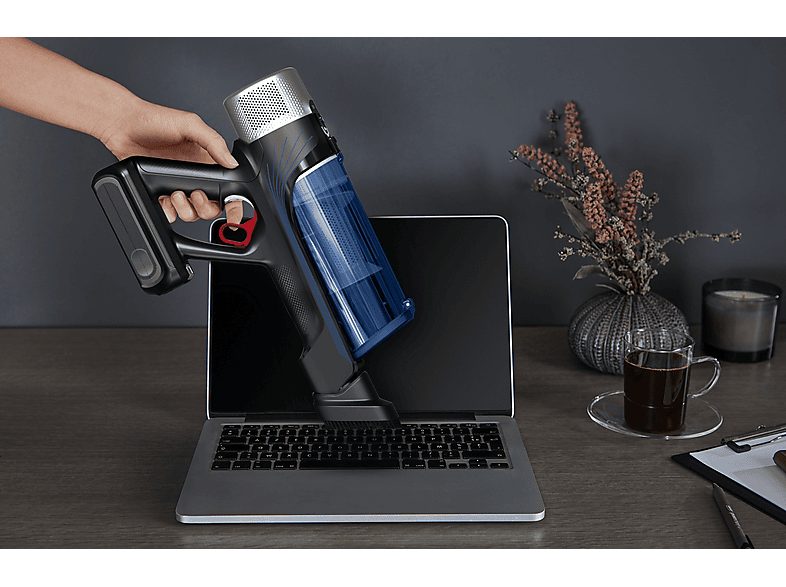 Aspirador escoba - ROWENTA X-Force Flex 9.60 Aqua RH20C4, 250 W, Potencia de succión 100 AirWatt, Depósito 0,4 l, Autonomía 60 min, Azul — foto 5