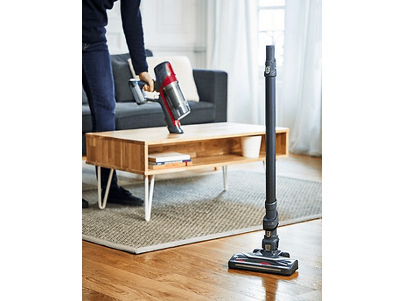Aspirador escoba - ROWENTA X-Pert 6.60 RH6878WO, 100 W, Potencia de succión 25 AirWatt, Depósito 0,55 l, Autonomía 45 min, Rojo — foto 9
