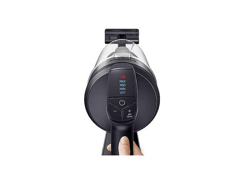 Aspirador escoba - SAMSUNG .AT.ESCOBA SAMSUNG VS20B75ACR5/WA (JET 75B COMPLETE) 200W 21,6V 60MIN.AUT. GRIS, 200 W, Potencia de succión 200 W, Depósito 0,8 l, Autonomía 60 min, Negro — foto 6