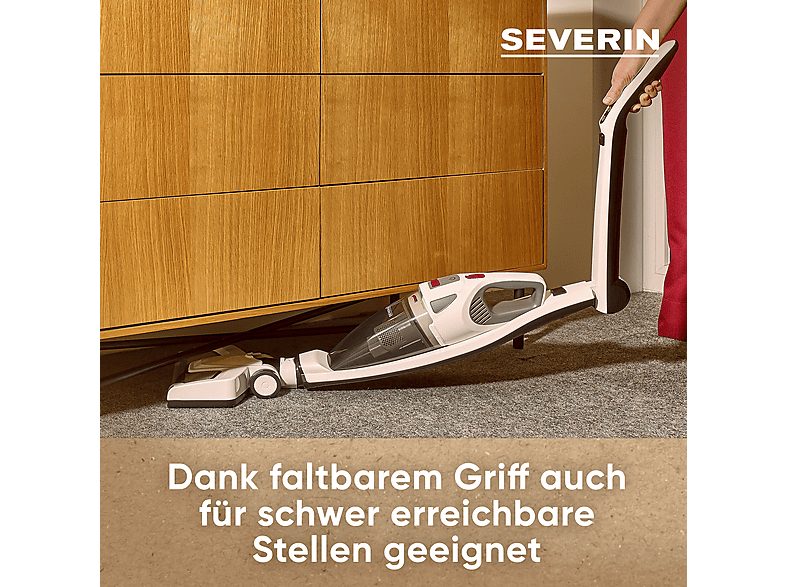 Aspirador escoba - SEVERIN HV  7173, 120 W, Depósito 0,65 l, Autonomía 35 Min., blanco — foto 7