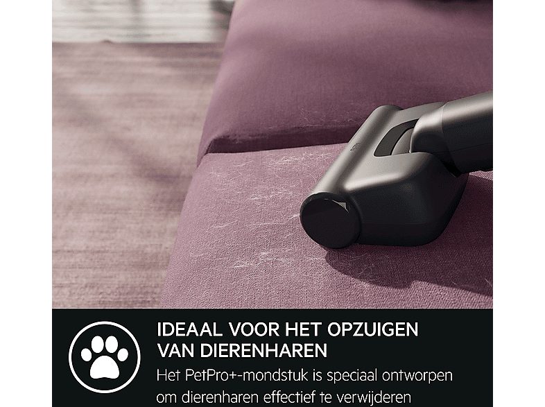 Aspirador escoba sin cable - AEG AP71AB14UG, Potencia de succión 95 W, Depósito 0,3 l, Autonomía 40min, Gris — foto 6