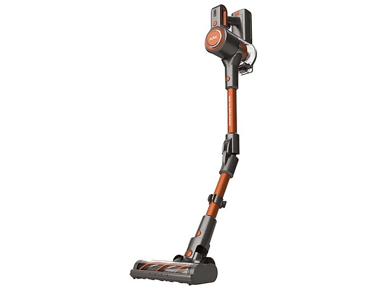 Aspirador escoba - SOLAC AE2515, 200 W, Potencia de succión 19000 kPa, Depósito 1 l, Autonomía 40min, Naranja
