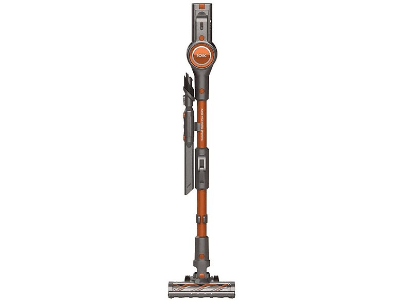 Aspirador escoba - SOLAC AE2515, 200 W, Potencia de succión 19000 kPa, Depósito 1 l, Autonomía 40min, Naranja — foto 2