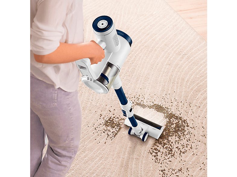 Aspirador escoba - UFESA U5 Digital Navy, 300 W, Depósito 1 l, Autonomía 1min, Blanco y Negro — foto 2