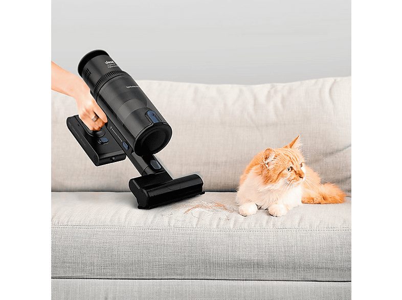 Aspirador escoba - UFESA U7 Digital PRO, 500 W, Potencia de succión 26000 kPa, Depósito 0,6 l, Autonomía 80 min, Negro — foto 3