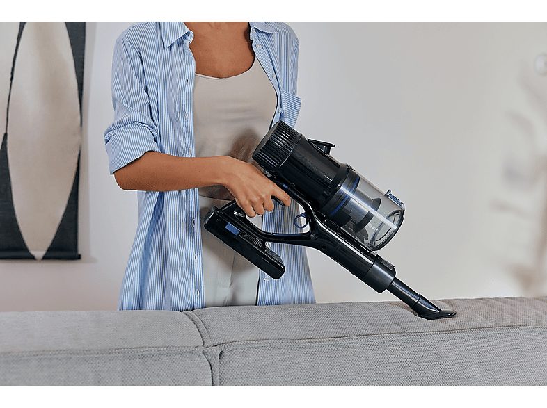 Aspirador escoba - ZEEGMA ZE-ZONDER KLAAR, 400 W, Potencia de succión 25 kPa, Depósito 0,7 l, Autonomía 75 min, Gris — foto 8