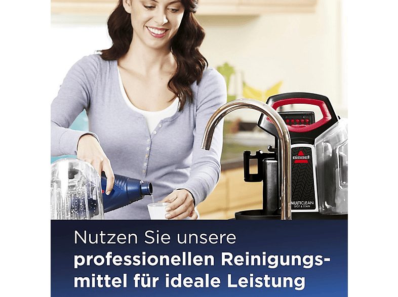 Aspirador seco y húmedo - BISSELL 4720M MPN, 330 W, Depósito 0,20 l, Negro — foto 4