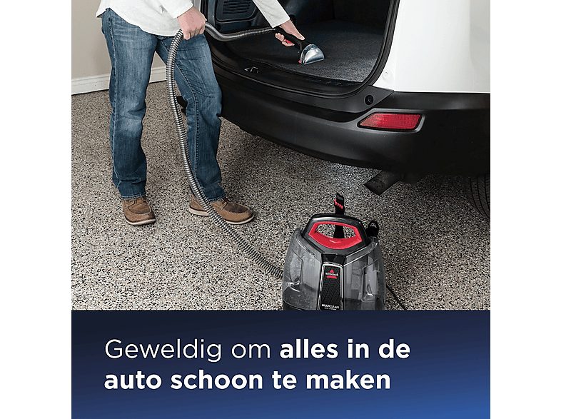 Aspirador seco y húmedo - BISSELL 4720M MPN, 330 W, Depósito 0,20 l, Negro — foto 5