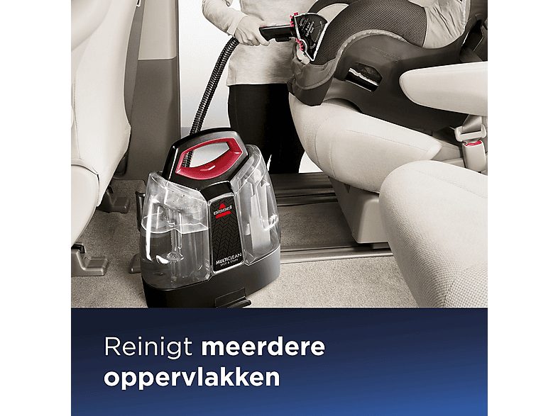 Aspirador seco y húmedo - BISSELL 4720M MPN, 330 W, Depósito 0,20 l, Negro — foto 6