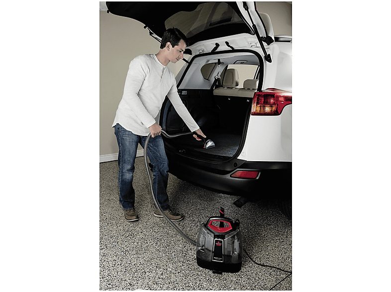 Aspirador seco y húmedo - BISSELL 4720M MPN, 330 W, Depósito 0,20 l, Negro — foto 8