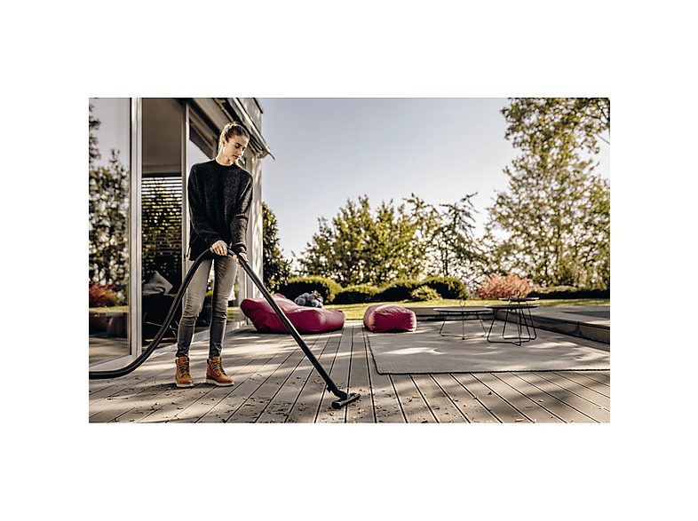 Aspirador seco y húmedo - KARCHER 1.628-209.0, 1000 W, Depósito 20 l, Negro — foto 6