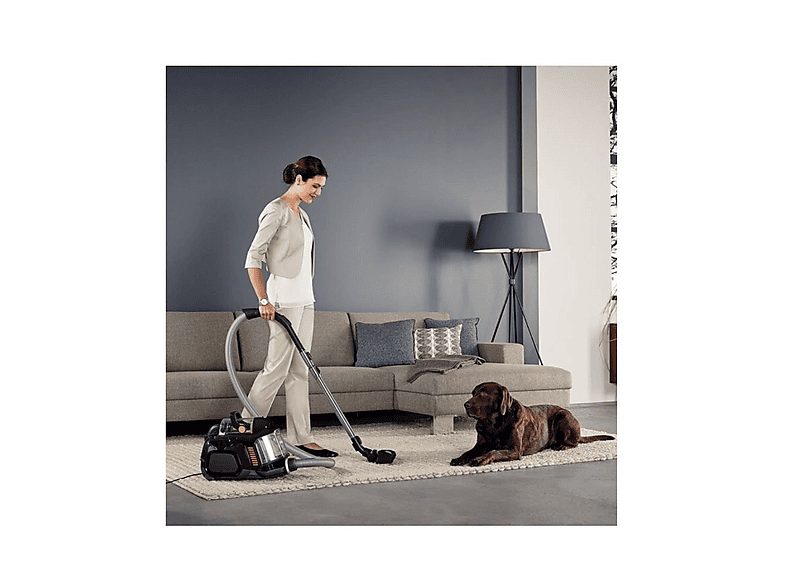 Aspirador sin bolsa - AEG 900 274 269, 750 W, Potencia de succión 650 W, Depósito 1,43 l, Negro — foto 2