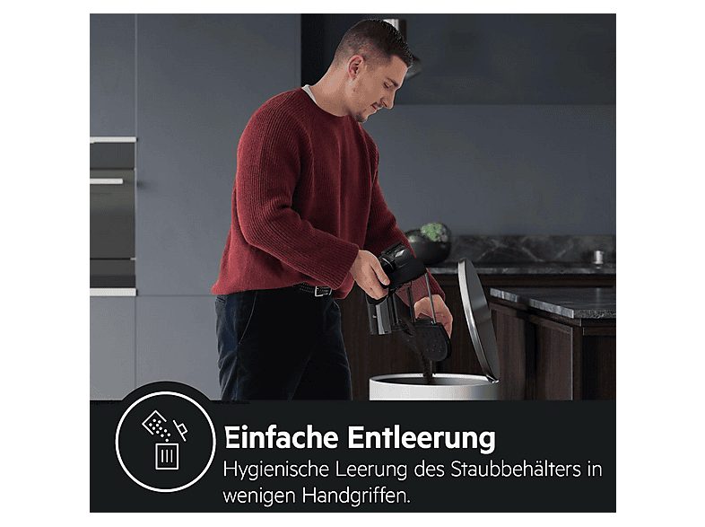 Aspirador sin bolsa - AEG AL61C2ÖKO, 550 W, Potencia de succión 165 W, Depósito 1,6 l, Inox — foto 8