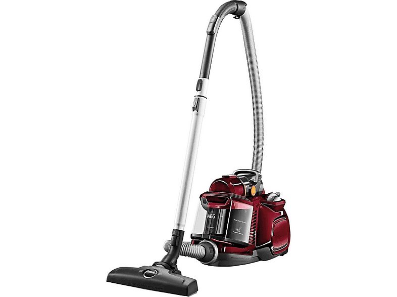 Aspirador sin bolsa - AEG LX7-2-CR-A, 750 W, Potencia de succión 174 W, Depósito 1,4 l, Rojo — foto 2