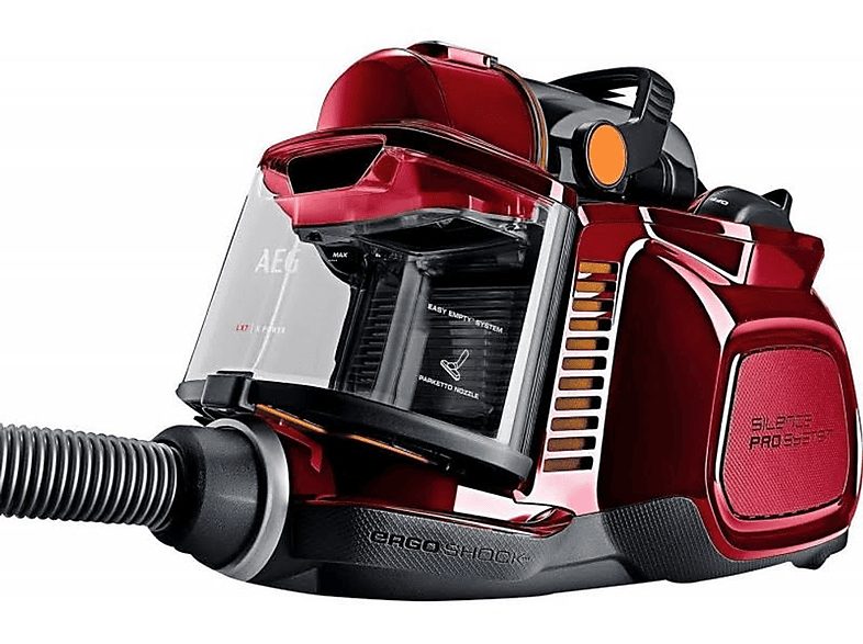 Aspirador sin bolsa - AEG LX7-2-CR-A, 750 W, Potencia de succión 174 W, Depósito 1,4 l, Rojo — foto 5