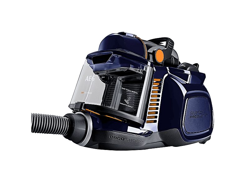 Aspirador sin bolsa - AEG LX7-2-DB-P, 750 W, Depósito 1,4 l, Azul, gris — foto 4