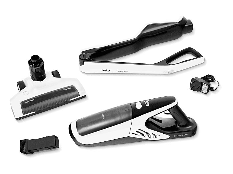 Aspirador sin bolsa - BEKO VRT61818VW, 130 W, Depósito 0,4 l, Blanco — foto 5