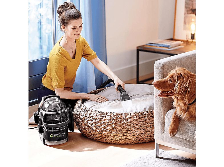 Aspirador sin bolsa - BISSELL Spot Clean Pet Pro Plus, 750 W, Potencia de succión 750 W, Depósito 2,2 l, Negro — foto 3
