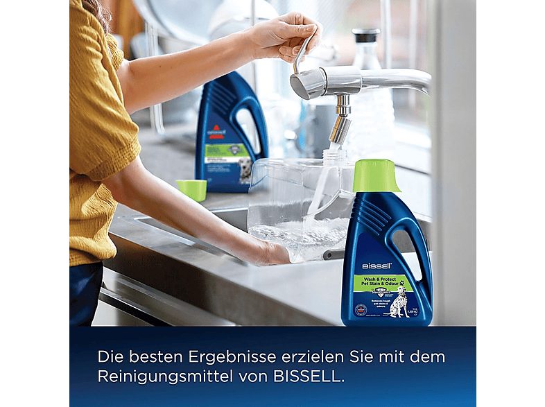 Aspirador sin bolsa - BISSELL Spot Clean Pet Pro Plus, 750 W, Potencia de succión 750 W, Depósito 2,2 l, Negro — foto 6