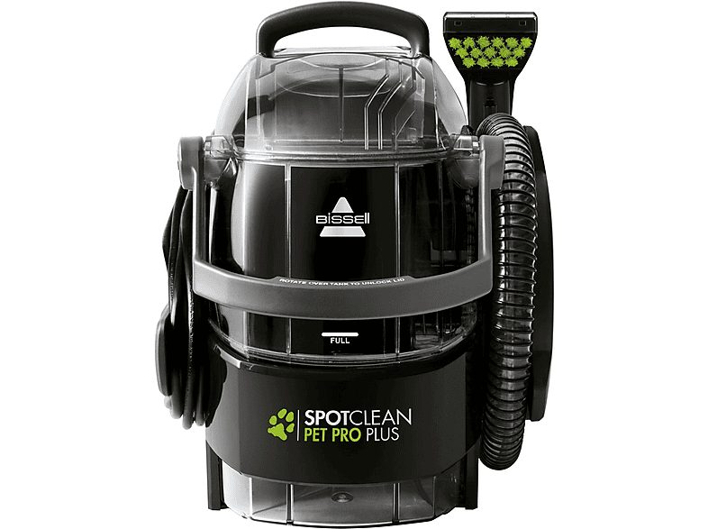 Aspirador sin bolsa - BISSELL Spot Clean Pet Pro Plus, 750 W, Potencia de succión 750 W, Depósito 2,2 l, Negro — foto 9