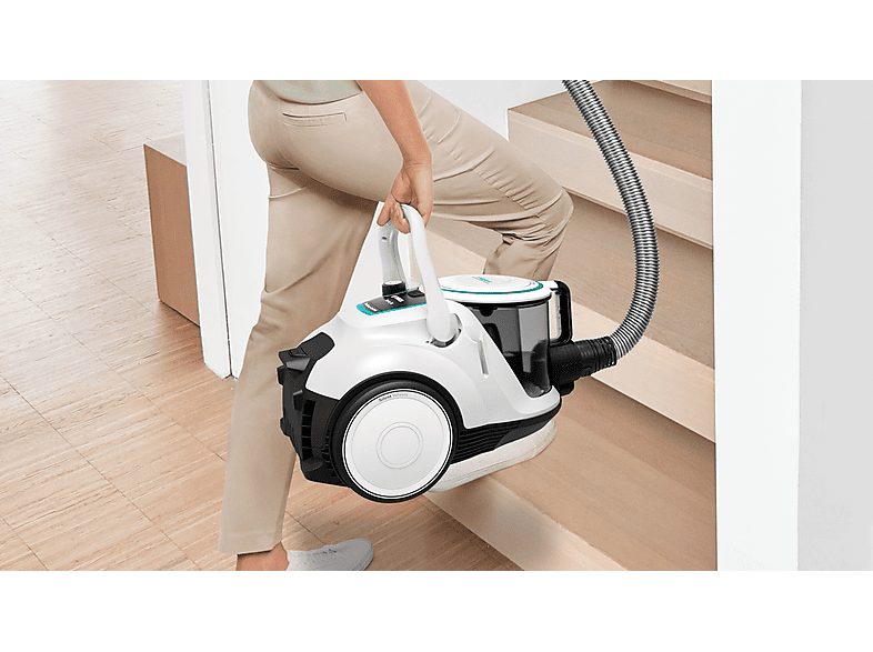 Aspirador sin bolsa - BOSCH AKLBB1719731276, 700 W, Depósito 2,4 l, Blanco — foto 3