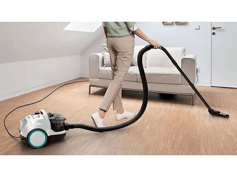 Aspirador sin bolsa - BOSCH BGC21HYG1, 700 W, Depósito 2 l, Blanco — foto 5