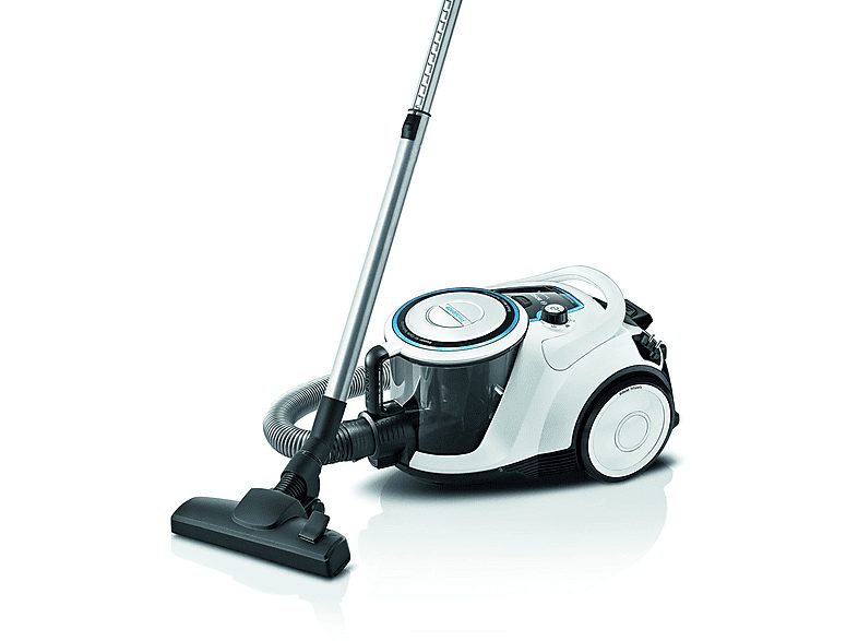 Aspirador sin bolsa - BOSCH BGC41LSIL, 600 W, Depósito 2,4 l, Negro