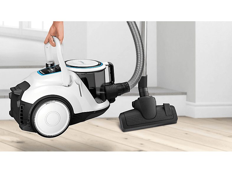 Aspirador sin bolsa - BOSCH BGC41LSIL, 600 W, Depósito 2,4 l, Negro — foto 5