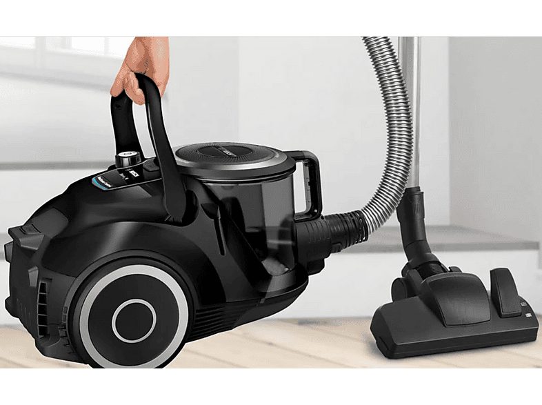 Aspirador sin bolsa - BOSCH BGC41XSIL, 700 W, Depósito 2,4 l, Negro — foto 5