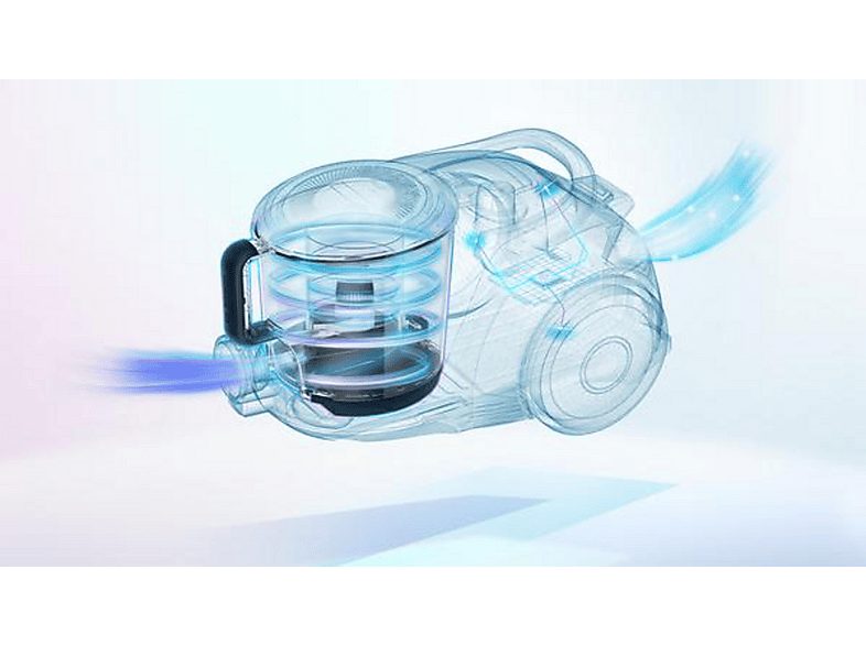 Aspirador sin bolsa - BOSCH BGC41XSIL, 700 W, Depósito 2,4 l, Negro — foto 8