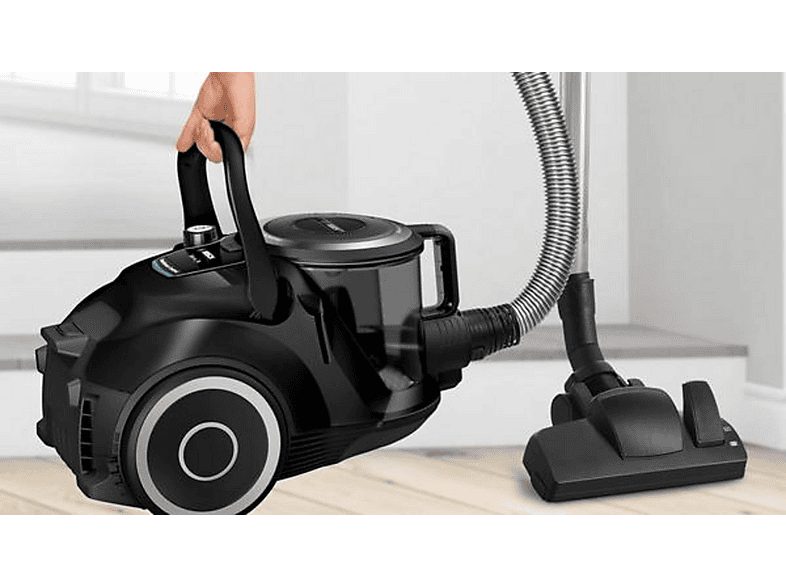 Aspirador sin bolsa - BOSCH BGC41XSIL, 700 W, Depósito 2,4 l, Negro — foto 9