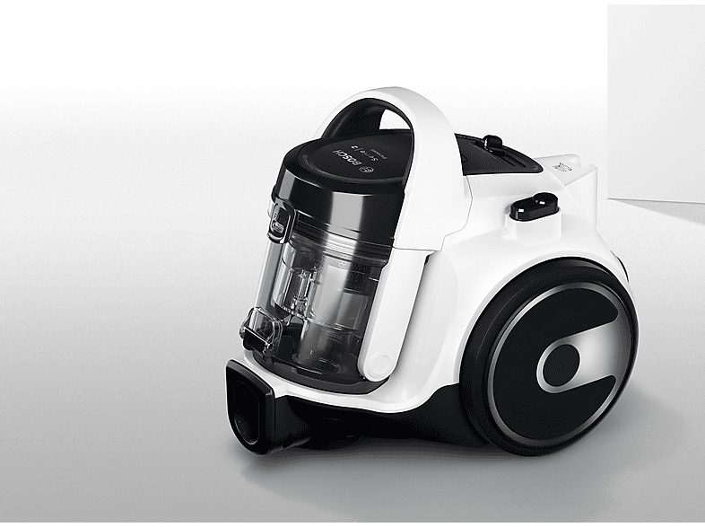 Aspirador sin bolsa - BOSCH BGS05A322, 700 W, Depósito 0,4 l, Negro, Blanco — foto 4