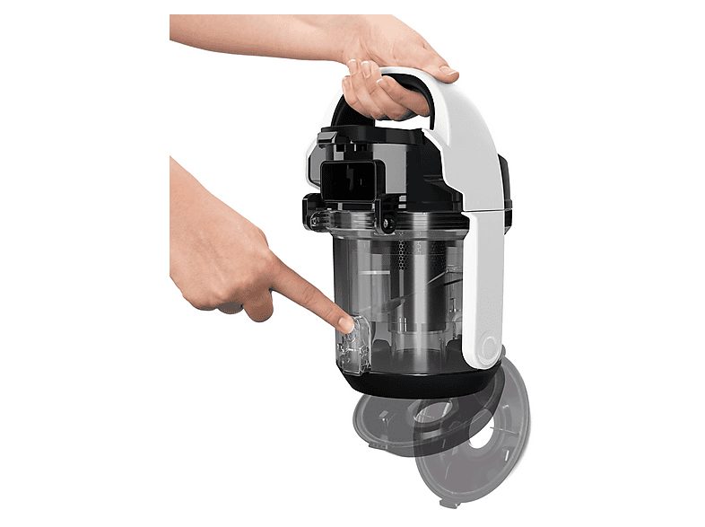 Aspirador sin bolsa - BOSCH BGS05A322, 700 W, Depósito 0,4 l, Negro, Blanco — foto 7