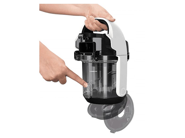 Aspirador sin bolsa - BOSCH BGS05A322, 700 W, Depósito 0,4 l, Negro, Blanco — foto 9