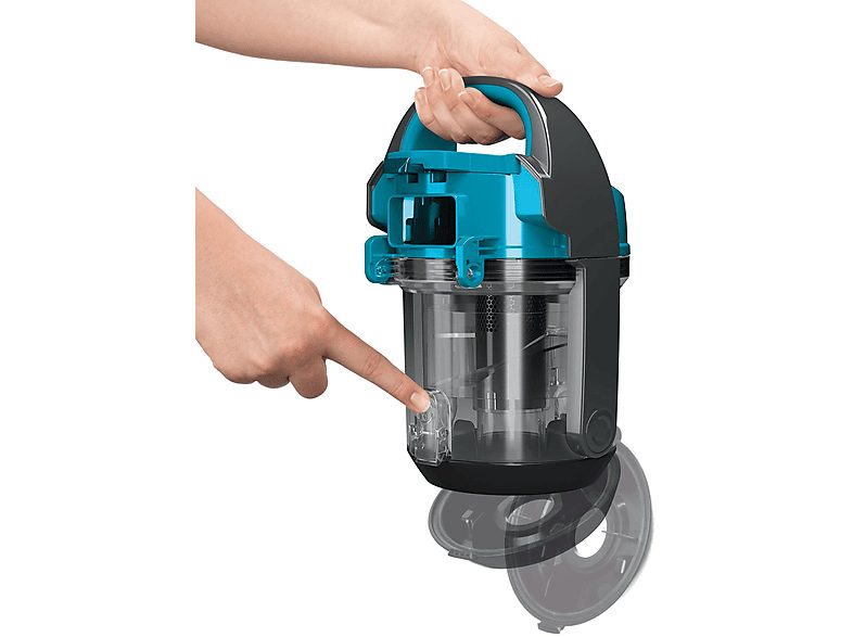 Aspirador sin bolsa - BOSCH BGS05X240, 700 W, Depósito 1,5 l, Azul — foto 5