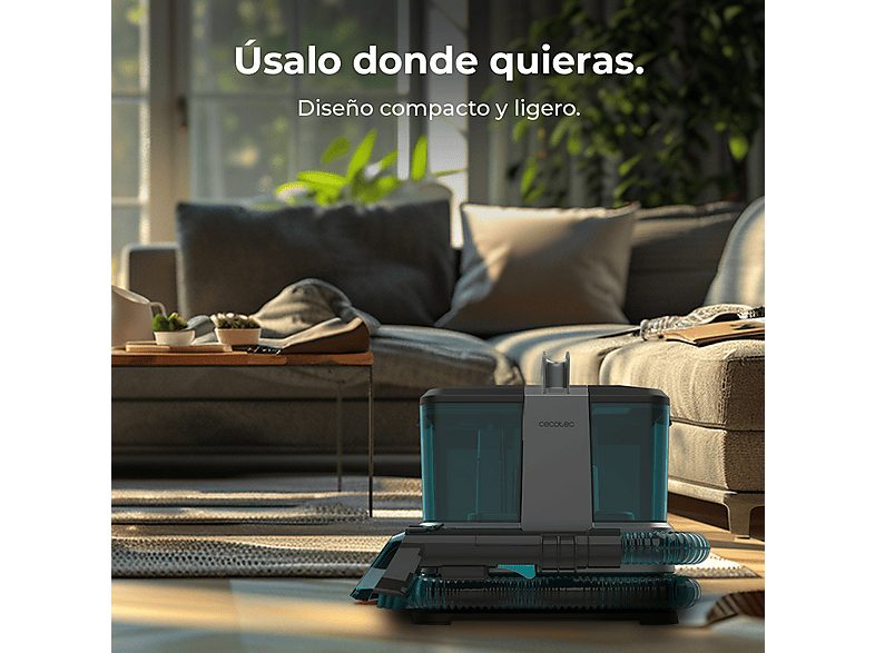 Aspirador sin bolsa - CECOTEC Conga 2000 Carpet&Spot Clean Compact, 330 W, Depósito 0,8 l, Not available — foto 4