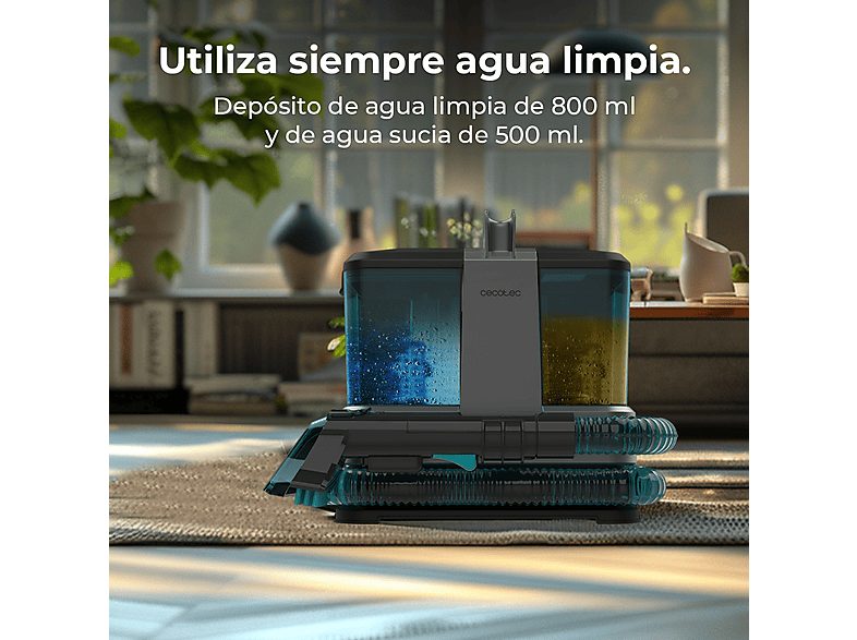 Aspirador sin bolsa - CECOTEC Conga 2000 Carpet&Spot Clean Compact, 330 W, Depósito 0,8 l, Not available — foto 7