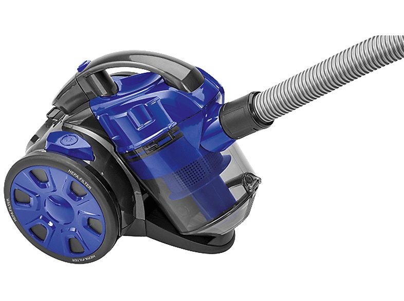 Aspirador sin bolsa - CLATRONIC BS 1308, 700 W, Depósito 2 l, Azul — foto 2