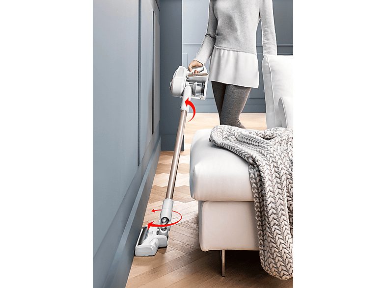 Aspirador sin bolsa - DE LONGHI 192402002, 400 W, Depósito 0,5 l, Blanco — foto 4