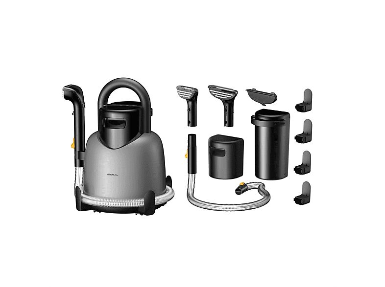 Aspirador sin bolsa - DEERMA BY200S, 1200 W, Depósito 1.7l, Plata — foto 5